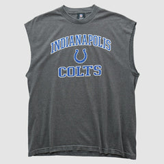 Indianapolis Colts Team Edition Apparel 2010s Tank - Dark Heather Gray Vintage sale