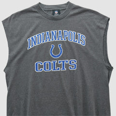 Indianapolis Colts Team Edition Apparel 2010s Tank - Dark Heather Gray Vintage sale