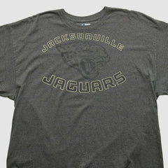 Jacksonville Jaguars NFL 2000s Long Sleeve T-shirt - Dark Heather Gray Vintage sale
