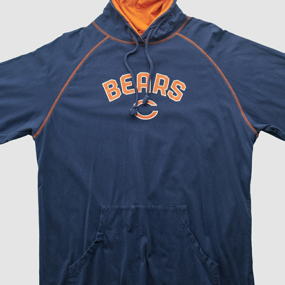 Chicago Bears Reebok 2000s Hooded Pullover Sweatshirt - Navy Vintage online