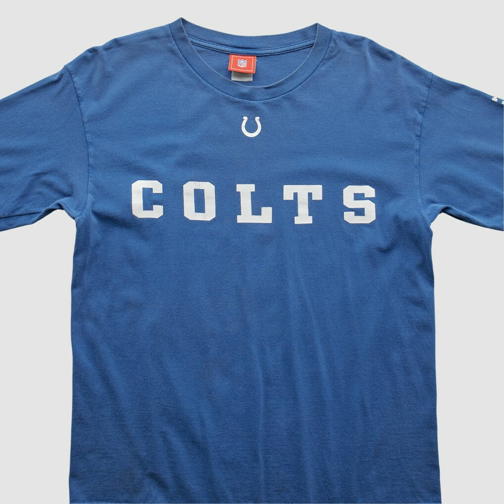 Indianapolis Colts NFL 2000s Long Sleeve T-shirt - Blue Vintage for sale