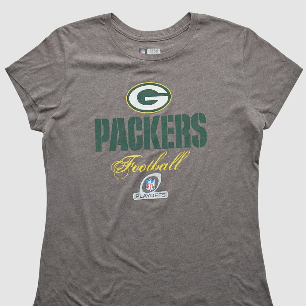 Green Bay Packers NFL 2000s T-shirt - Heather Gray Vintage cheap