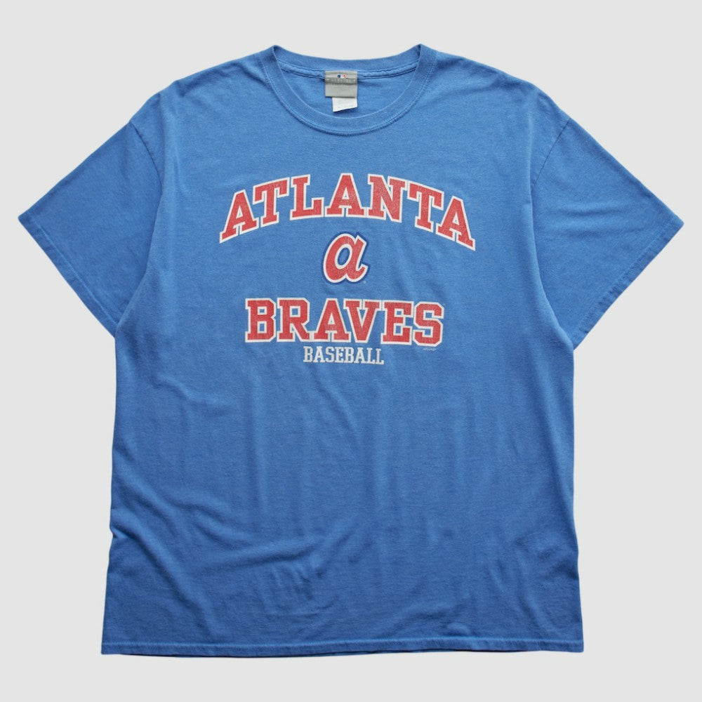 Atlanta Braves MLB Genuine Merchandise 2000s T-shirt Blue Vintage