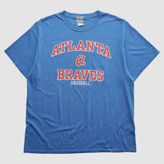 Atlanta Braves MLB Genuine Merchandise 2000s T-shirt Blue Vintage