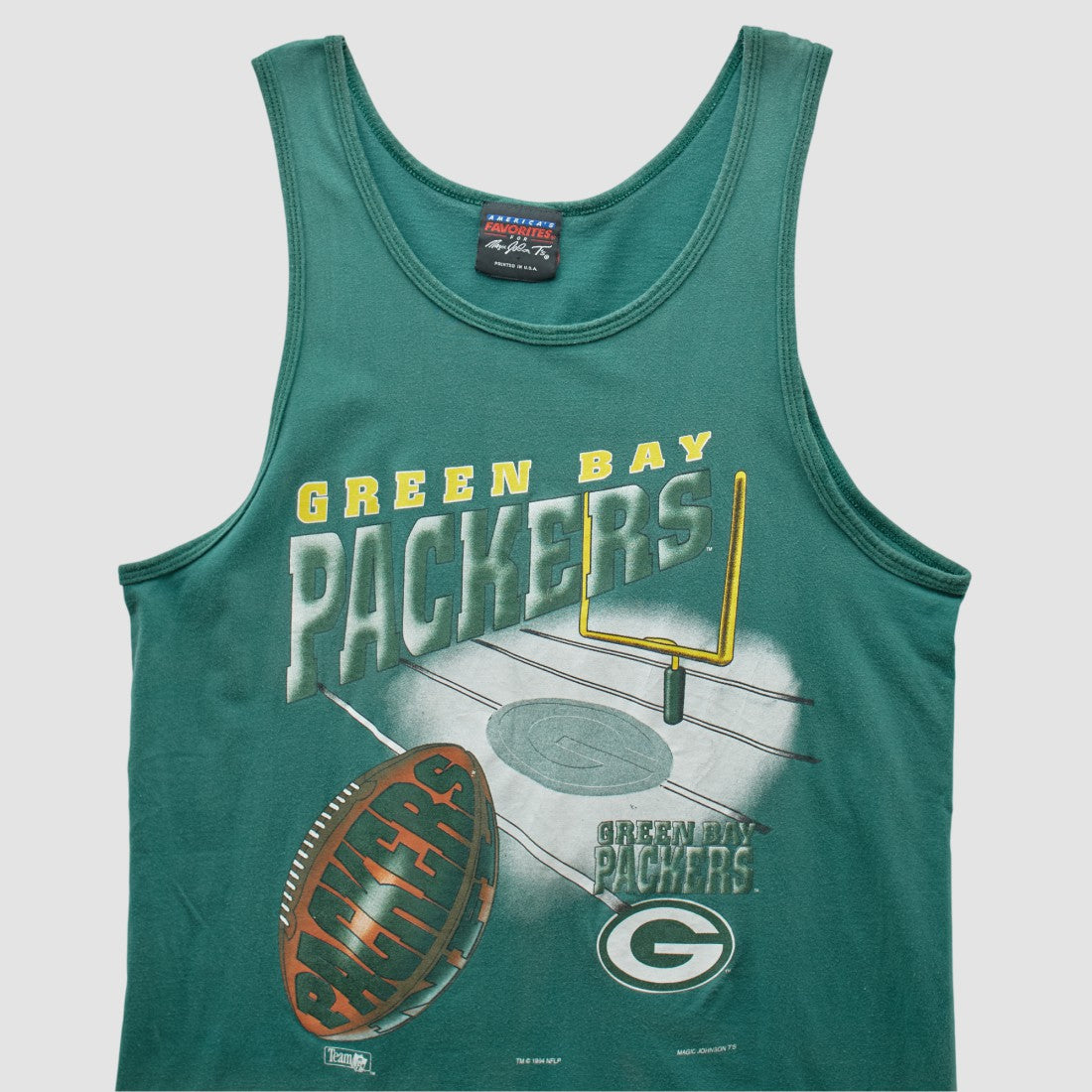 Green Bay Packers Murina 1994 Tank - Green Vintage discount