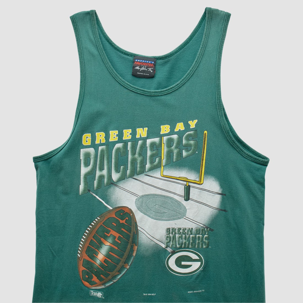 Green Bay Packers Murina 1994 Tank - Green Vintage discount
