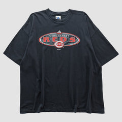 Cincinnati Reds Adidas 2000s T-shirt Black Vintage