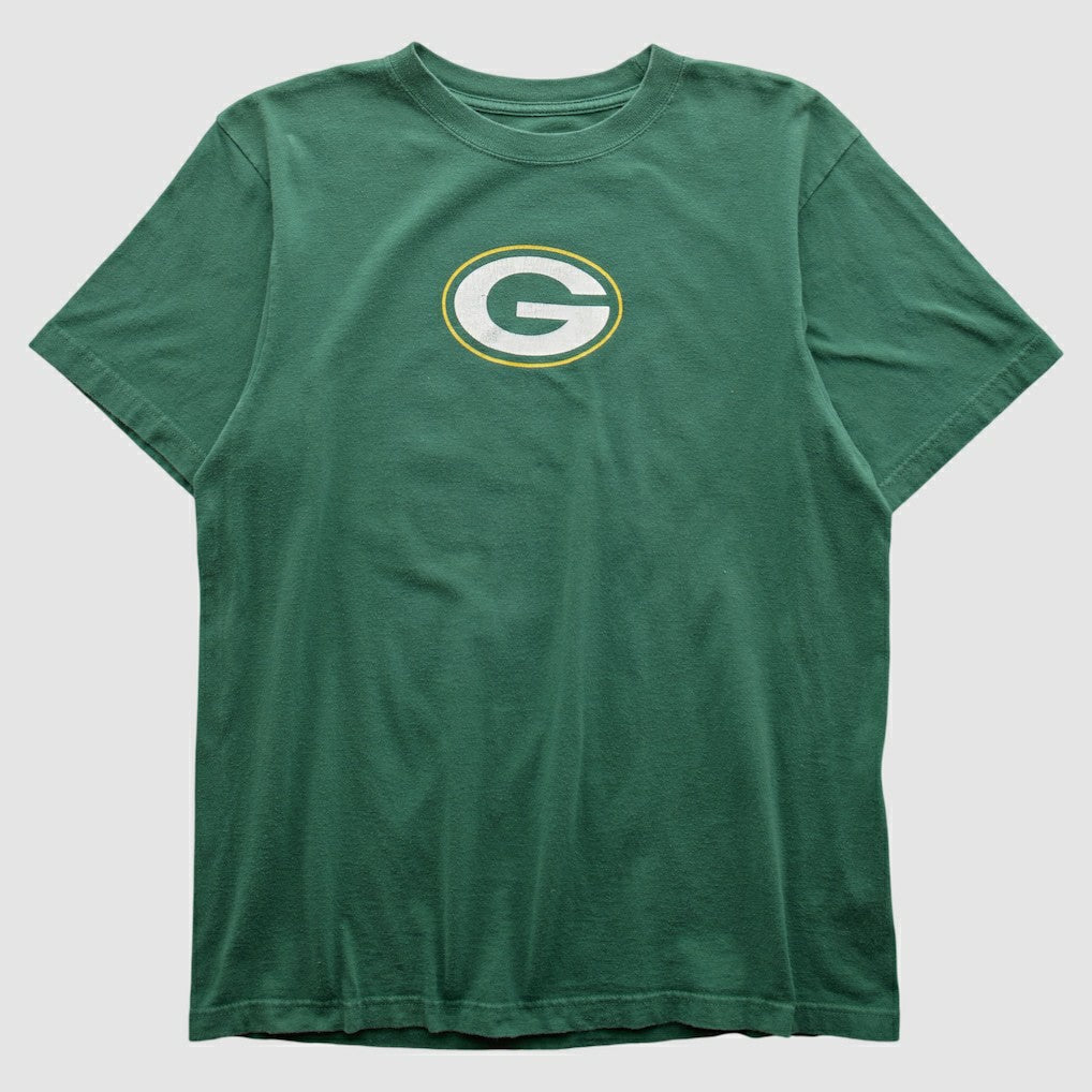 Green Bay Packers Reebok 2000s T-shirt - Green Vintage sale