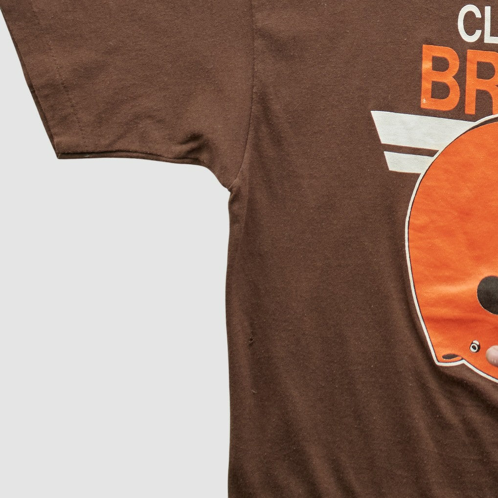 Cleveland Browns 80s T-shirt - Brown Vintage sale