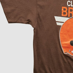 Cleveland Browns 80s T-shirt - Brown Vintage sale