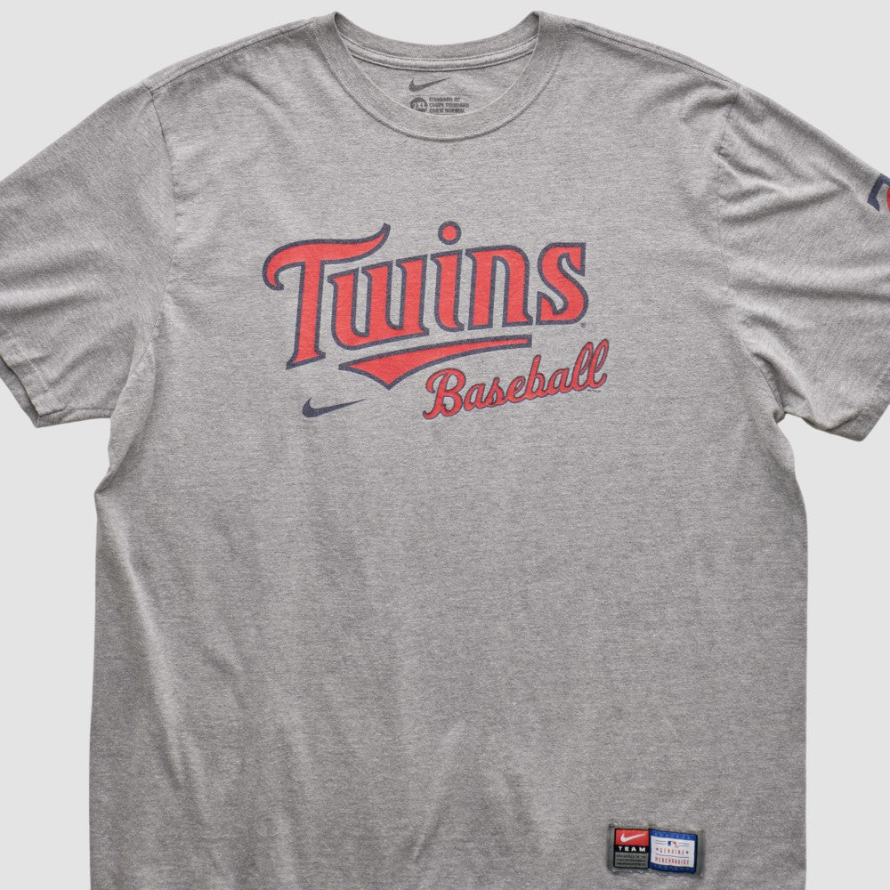 Minnesota Twins 2010s T-shirt Heather Gray Vintage