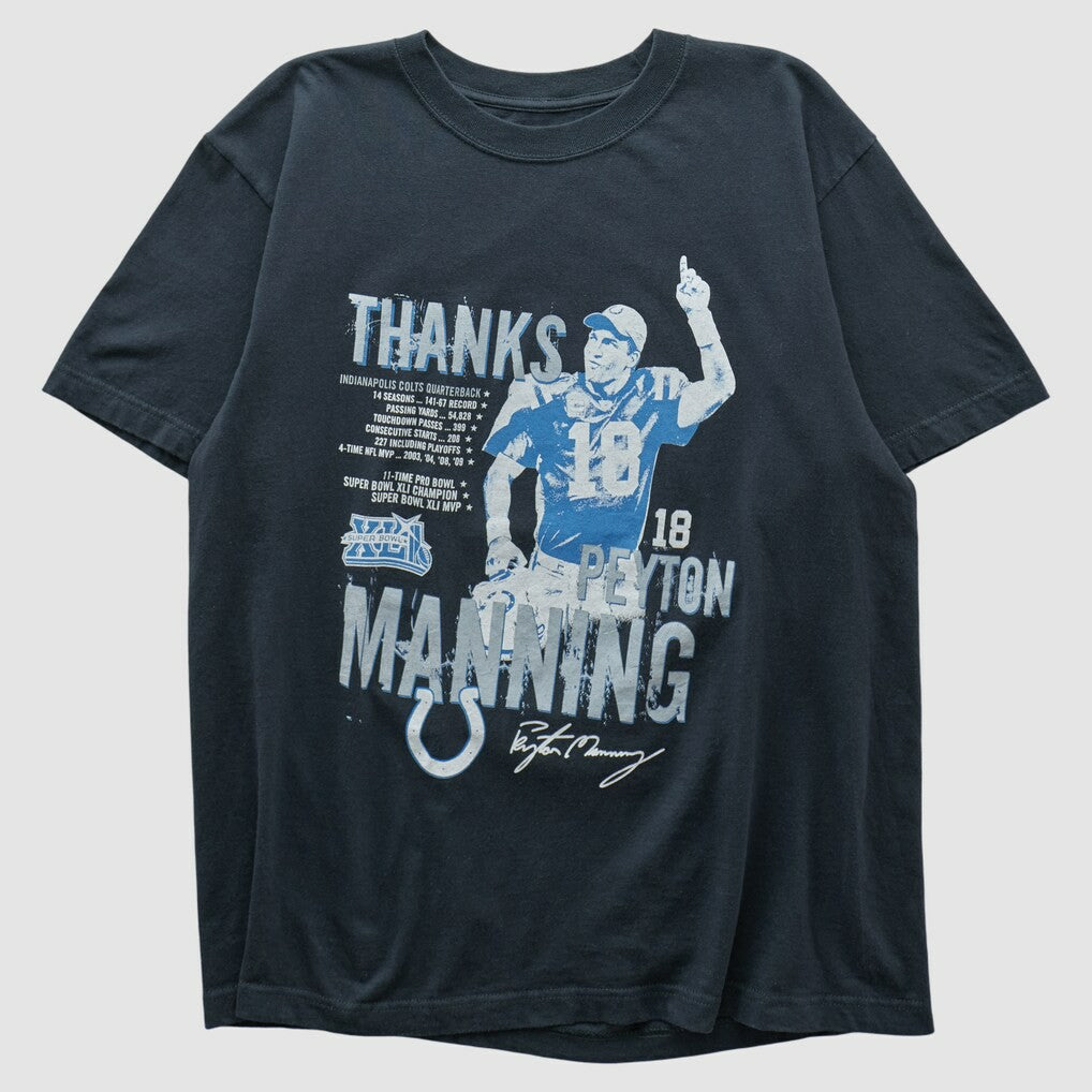 Indianapolis Colts Reebok 2008 T-shirt - Navy Vintage discount