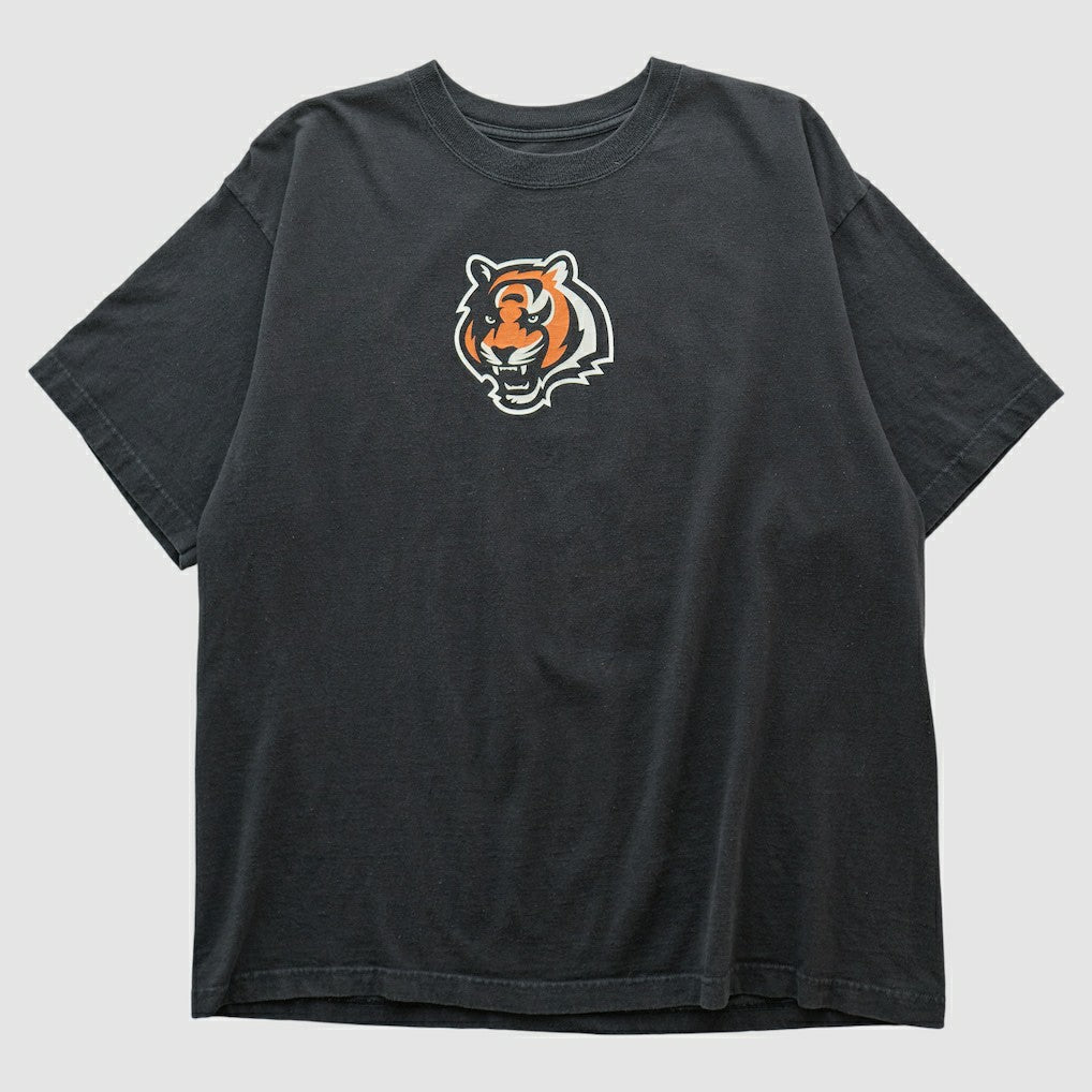 Cincinnati Bengals Reebok 2000s T-shirt - Black Vintage discount