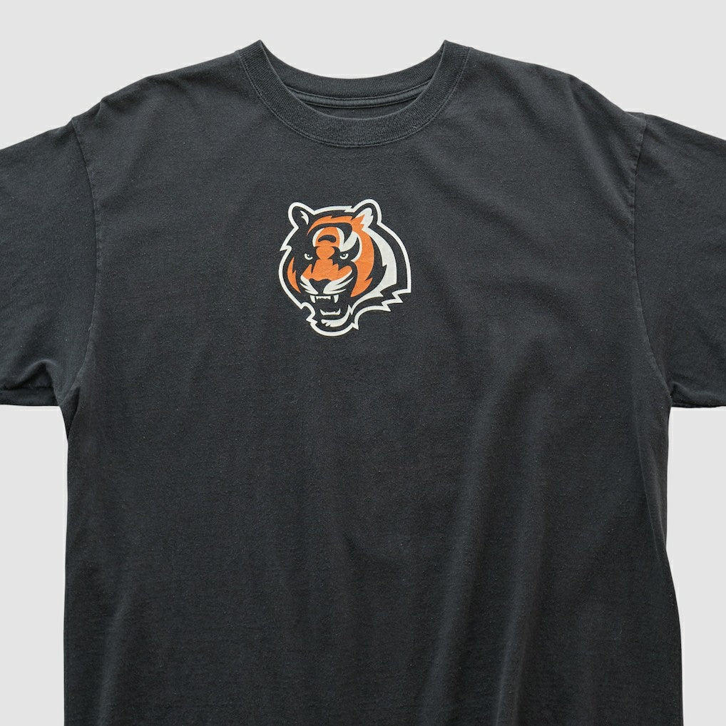 Cincinnati Bengals Reebok 2000s T-shirt - Black Vintage discount
