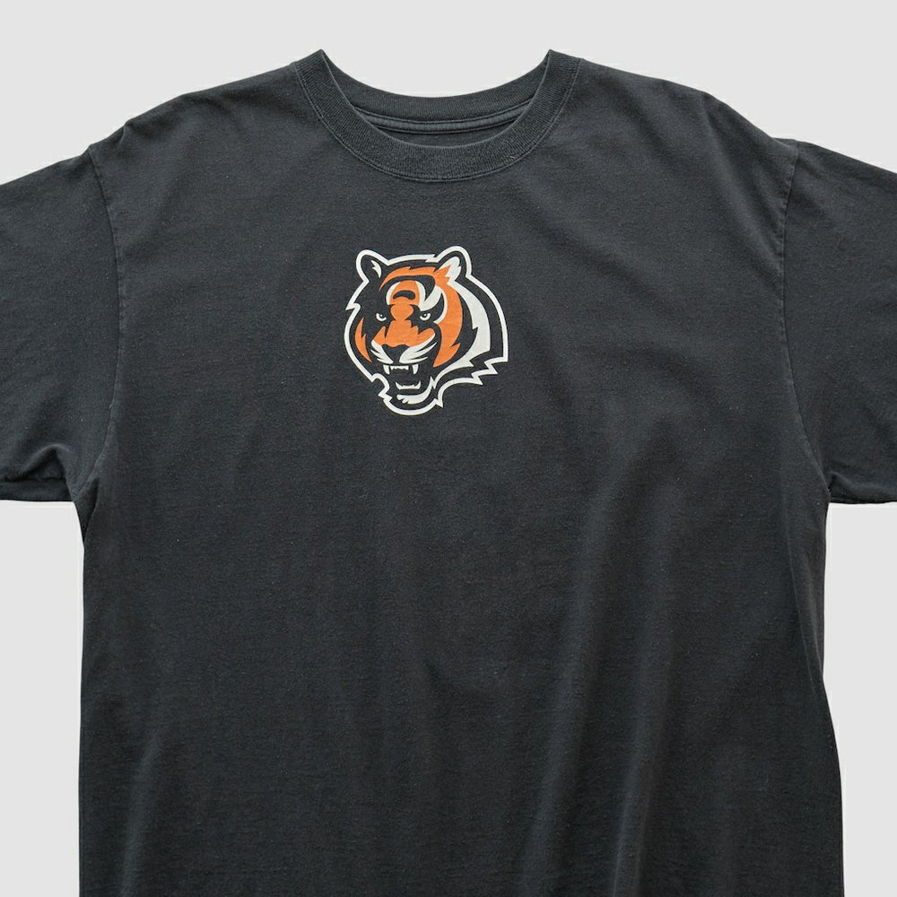 Cincinnati Bengals Reebok 2000s T-shirt - Black Vintage discount