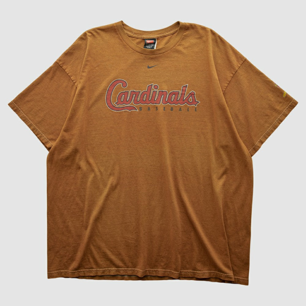 St. Louis Cardinals 2000s T-shirt Brown Vintage