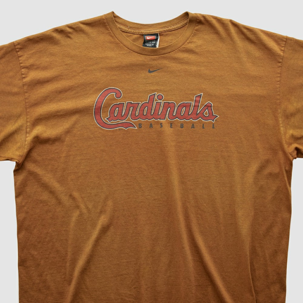 St. Louis Cardinals 2000s T-shirt Brown Vintage