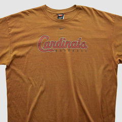 St. Louis Cardinals 2000s T-shirt Brown Vintage