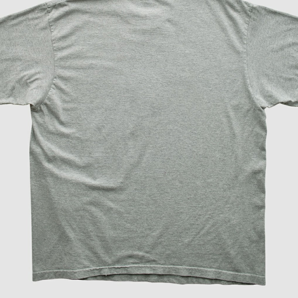 New York Giants Reebok 2007 T-shirt - Heather Gray Vintage sale
