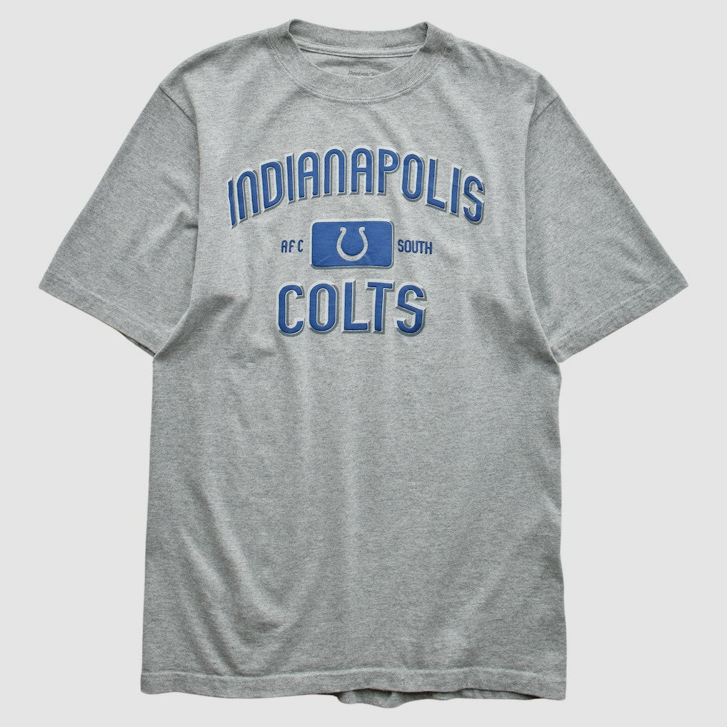 Indianapolis Colts Reebok 2000s T-shirt - Heather Gray Vintage on sale