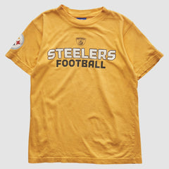 Pittsburgh Steelers Reebok 2000s T-shirt - Yellow Vintage sale