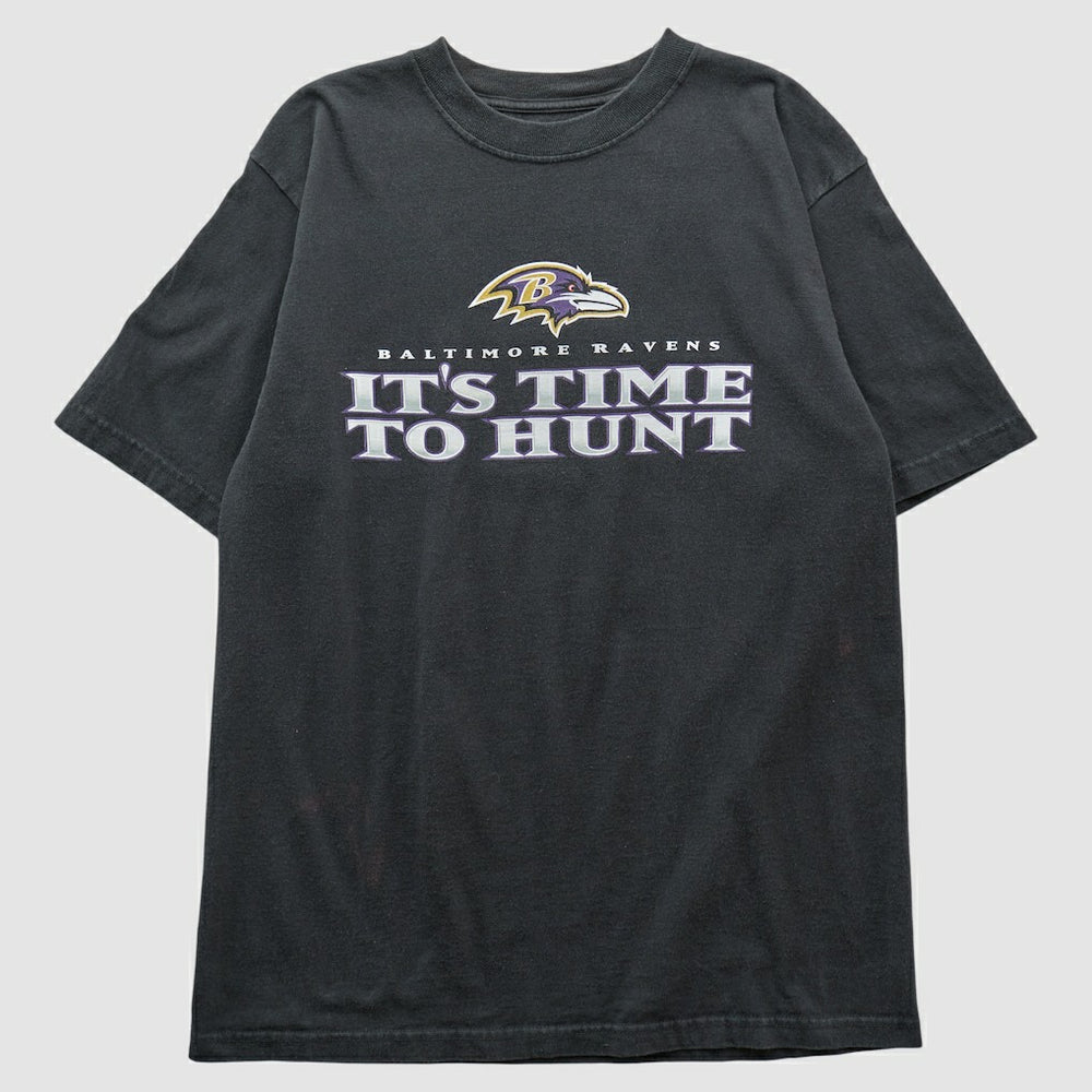 Baltimore Ravens Reebok 2000s T-shirt - Black Vintage online