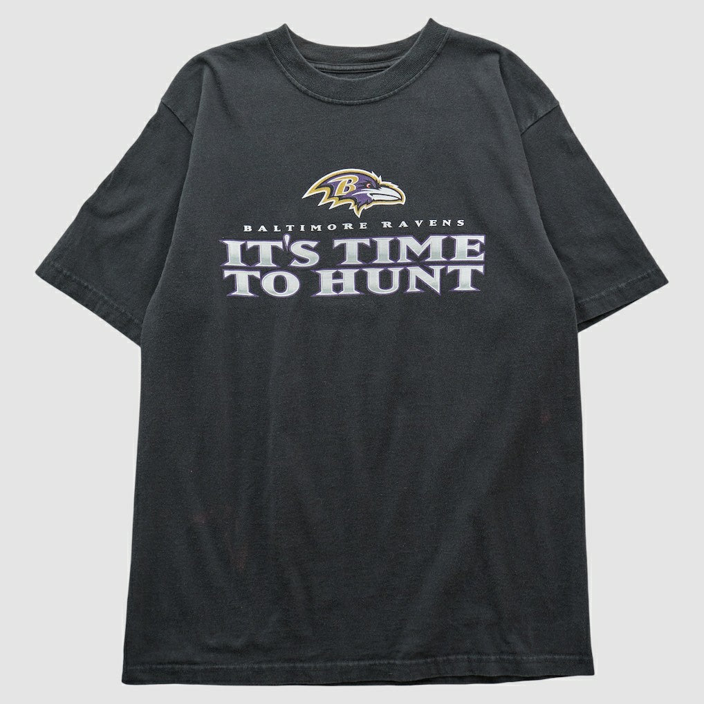 Baltimore Ravens Reebok 2000s T-shirt - Black Vintage online