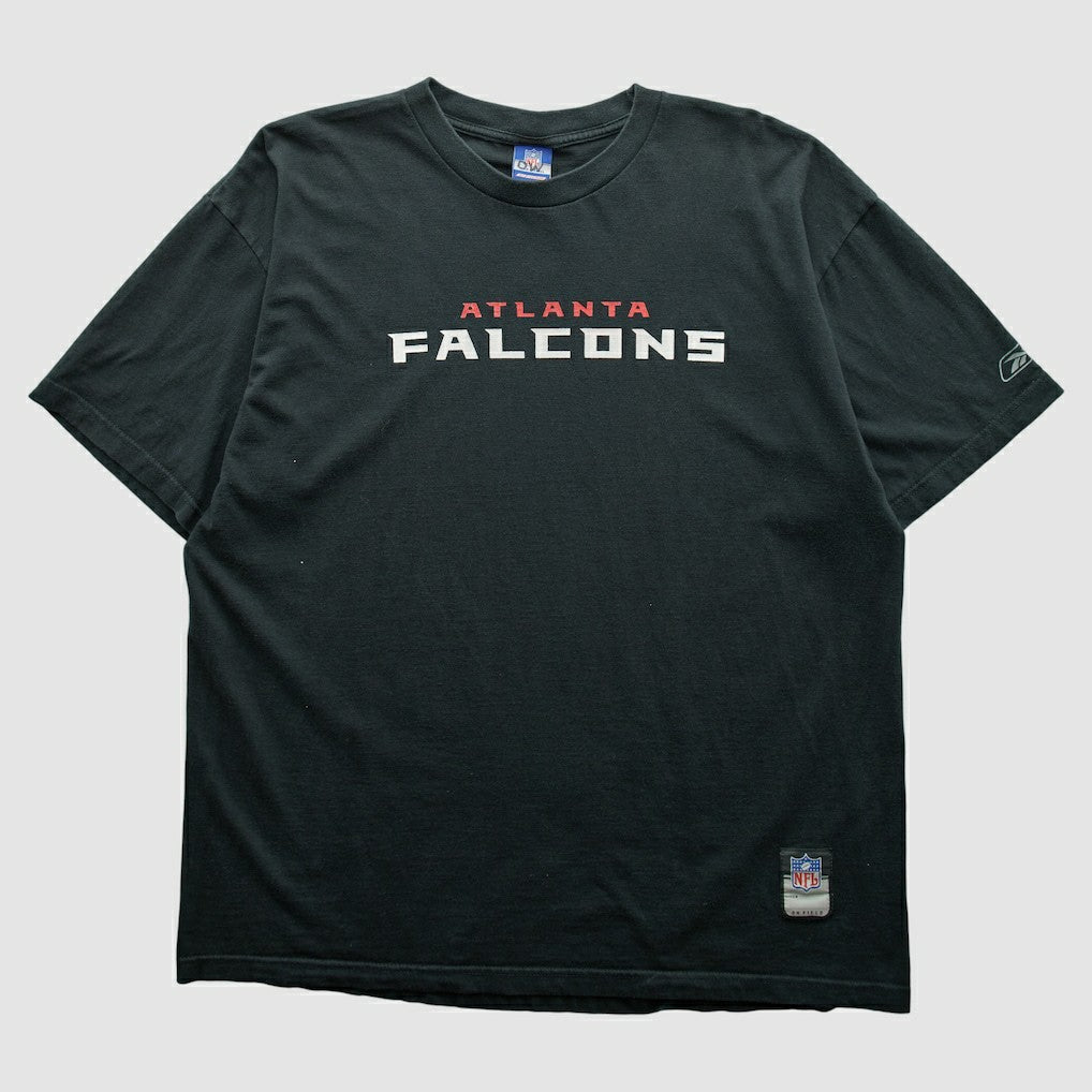 Atlanta Falcons Reebok 2000s T-shirt - Black Vintage on sale