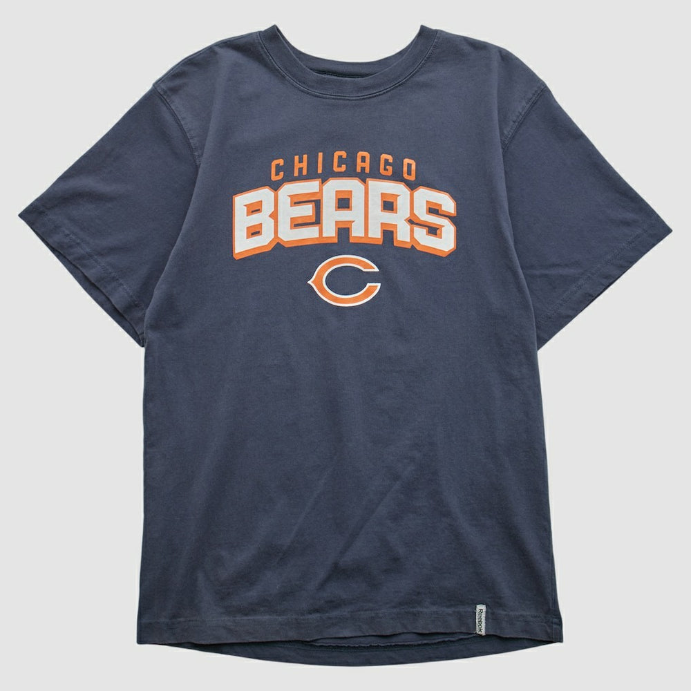 Chicago Bears Reebok 2000s T-shirt - Navy Vintage for sale