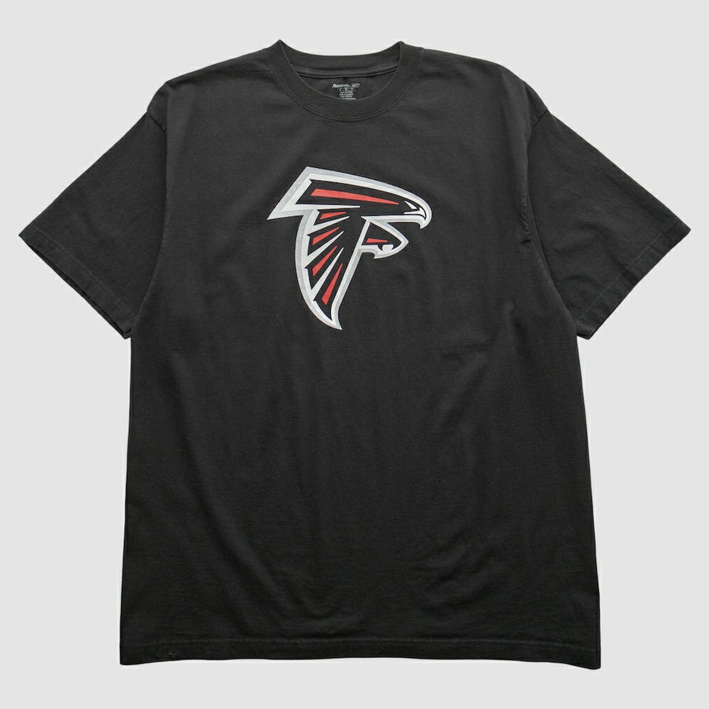 Atlanta Falcons Reebok 2000s T-shirt - Black Vintage for sale