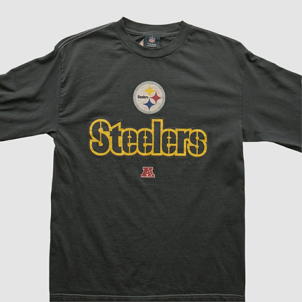 Pittsburgh Steelers NFL 2010s Long Sleeve T-shirt - Black Vintage online