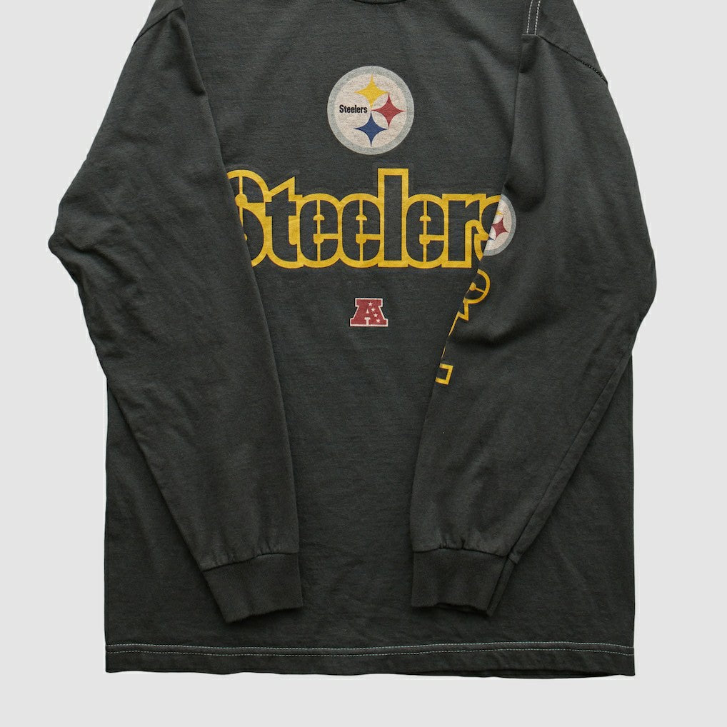 Pittsburgh Steelers NFL 2010s Long Sleeve T-shirt - Black Vintage online