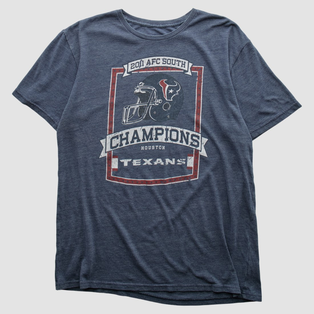 Houston Texans Reebok 2011 T-shirt - Navy Vintage for sale