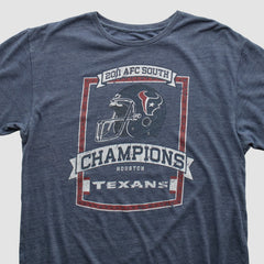 Houston Texans Reebok 2011 T-shirt - Navy Vintage for sale