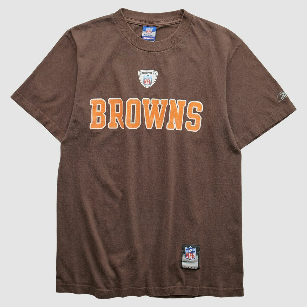 Cleveland Browns Reebok 2000s T-shirt - Brown Vintage sale