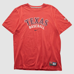 Texas Rangers 2010s T-shirt Red Vintage