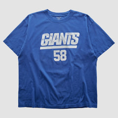 New York Giants Reebok 2000s T-shirt - Blue Vintage outlet