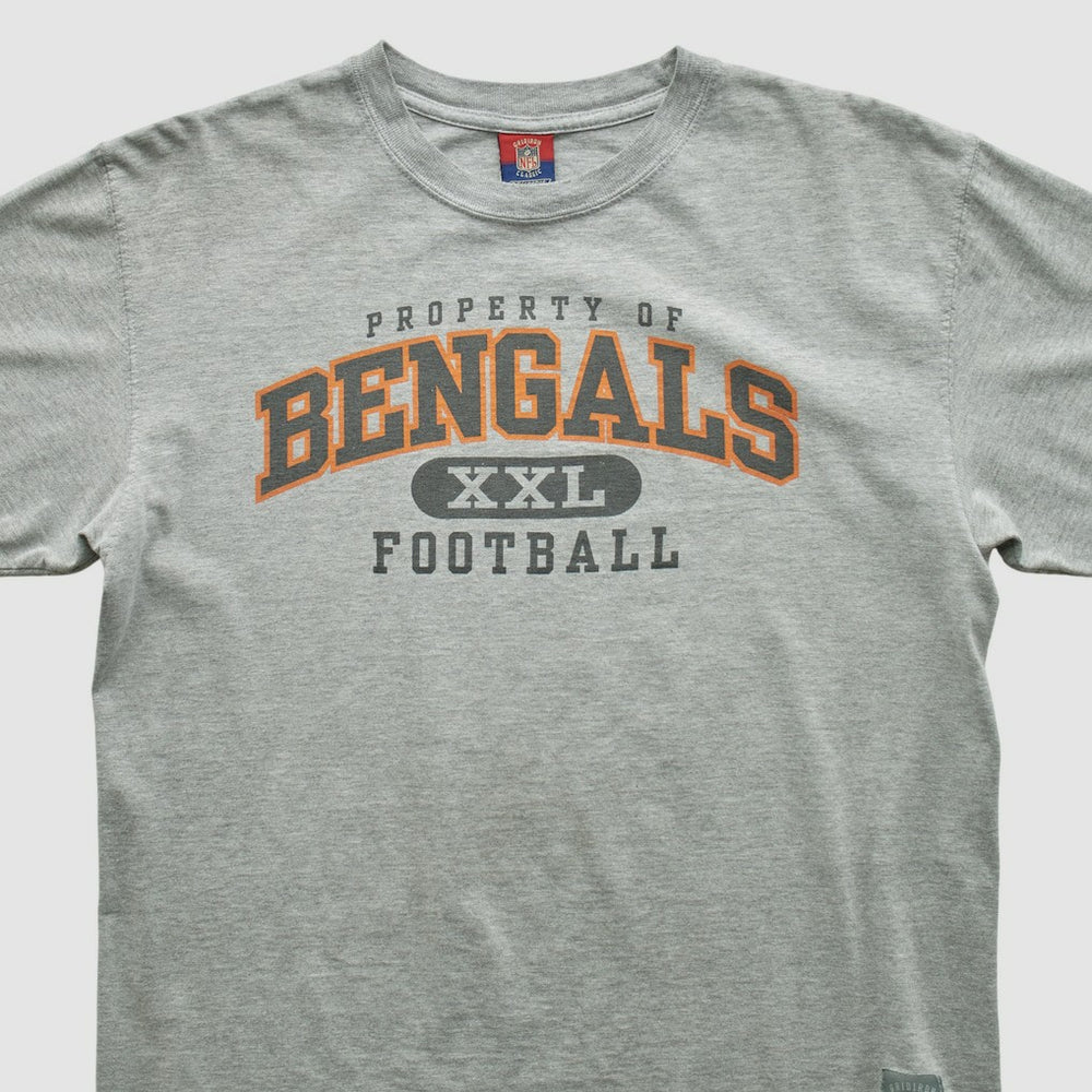 Cincinnati Bengals Reebok 2000s T-shirt - Heather Gray Vintage cheap