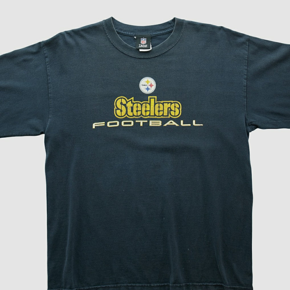 Pittsburgh Steelers Team Edition Apparel 2010s Long Sleeve T-shirt - Black Vintage discount