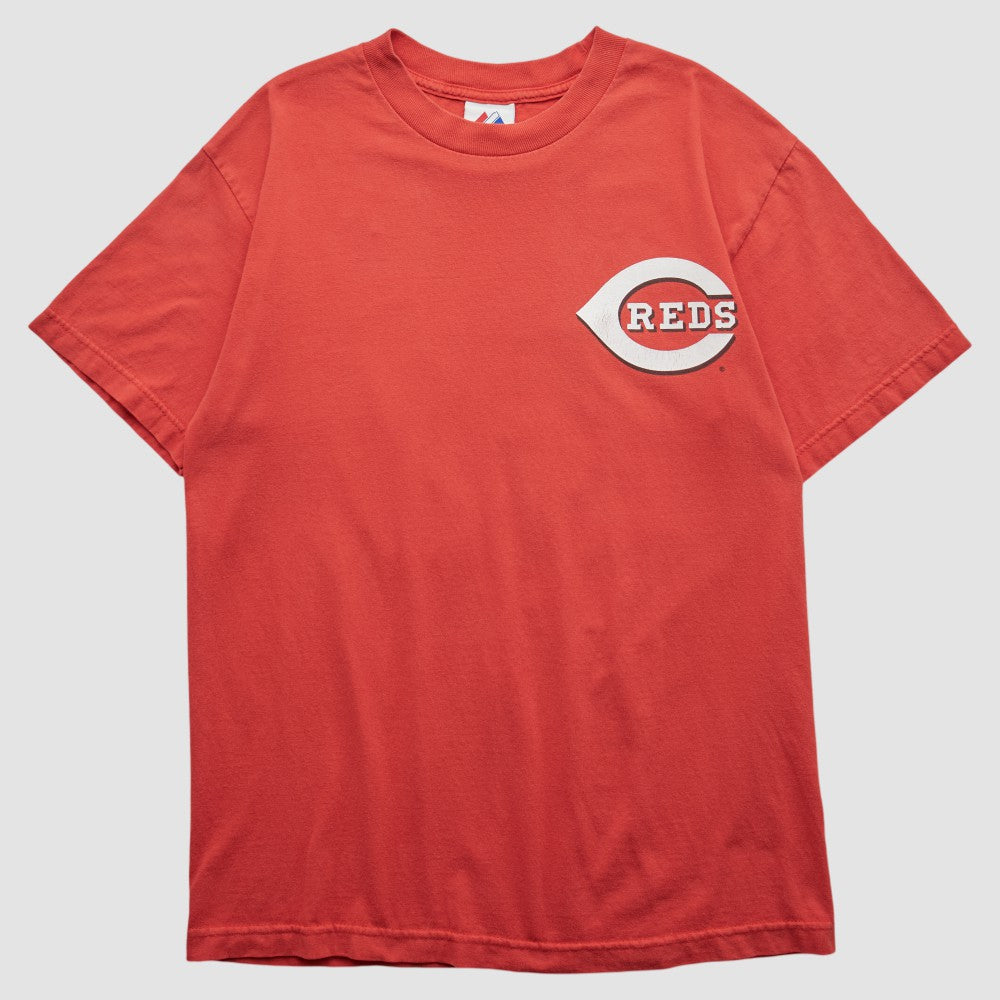 Cincinnati Reds Majestic 2000s T-shirt Red Vintage