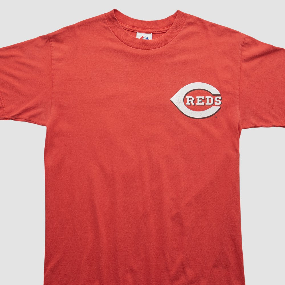 Cincinnati Reds Majestic 2000s T-shirt Red Vintage