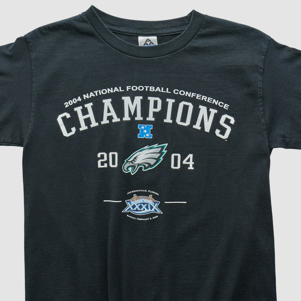 Philadelphia Eagles Alstyle 2004 T-shirt - Black Vintage cheap
