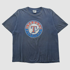 Texas Rangers CSA 2000s T-shirt Navy Vintage