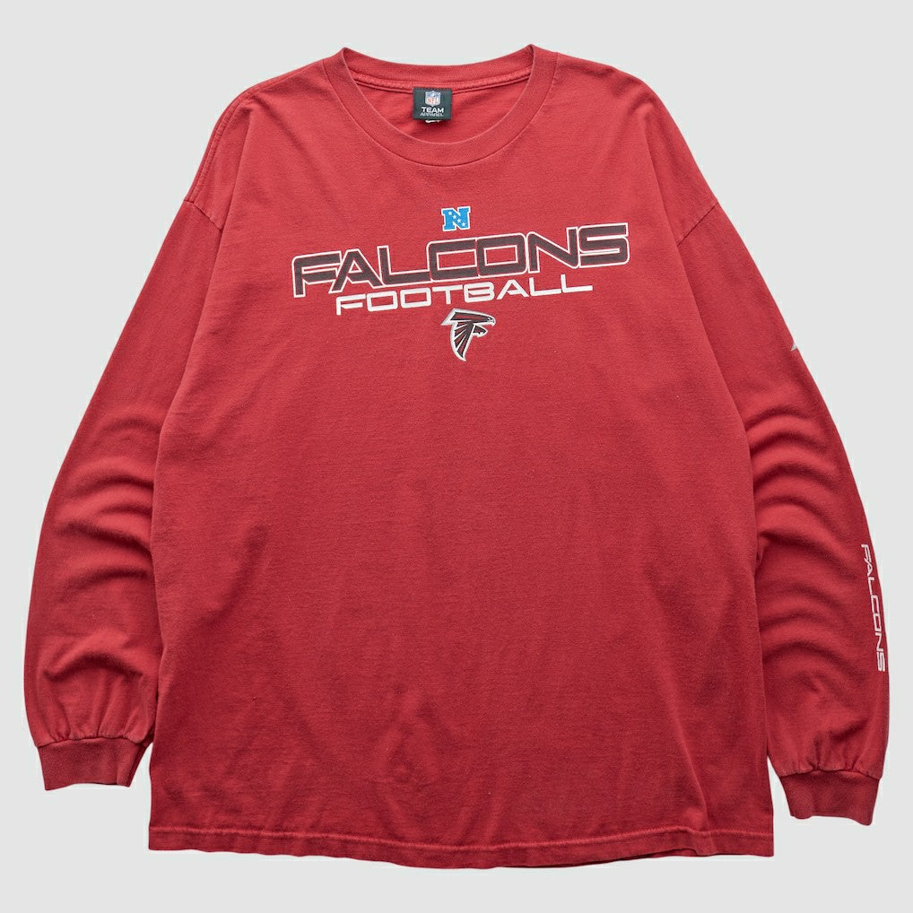 Atlanta Falcons Team Edition Apparel 2010s Long Sleeve T-shirt - Red Vintage online