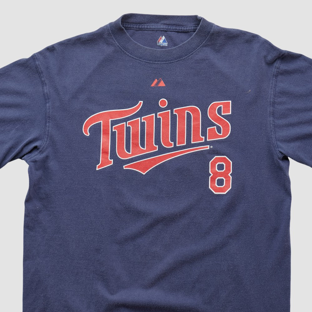 Minnesota Twins Majestic 2000s T-shirt Navy Vintage