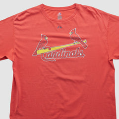St. Louis Cardinals Majestic 2010s T-shirt Red Vintage