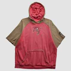 Tampa Bay Buccaneers Reebok 2000s Hooded Pullover Sweatshirt - Red Vintage discount