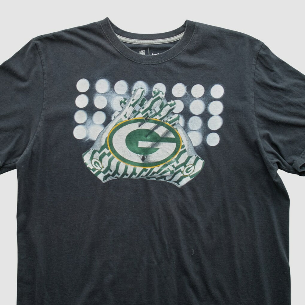 Green Bay Packers Team Edition Apparel 2010s T-shirt - Black Vintage discount