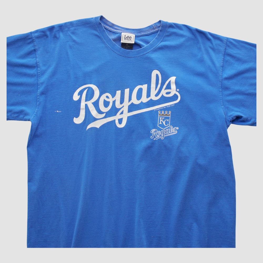 Kansas City Royals Lee Apparel 2000s T-shirt Blue Vintage