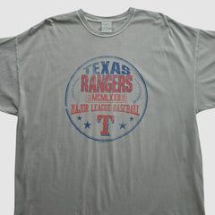 Texas Rangers MLB 2000s T-shirt Gray Vintage